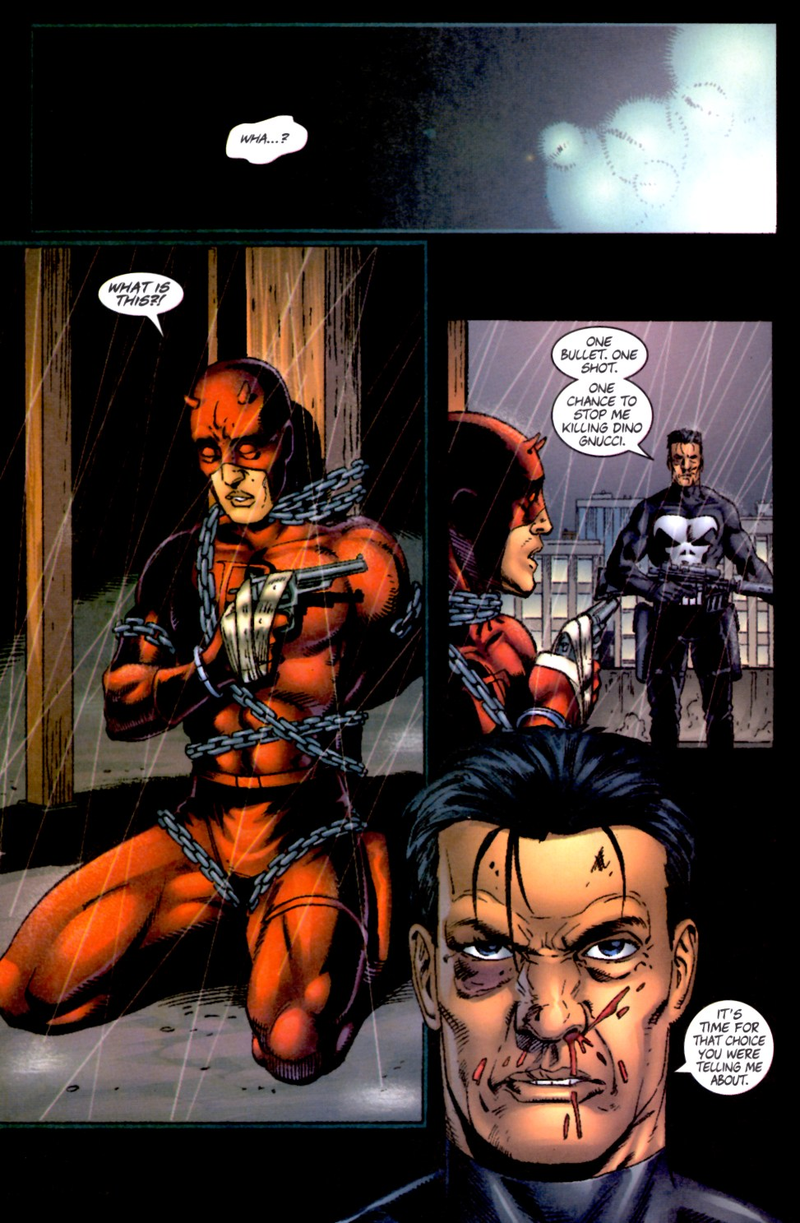 Illustration for article titled The Most Essential Daredevil and Punisher Smackdowns in Comics History